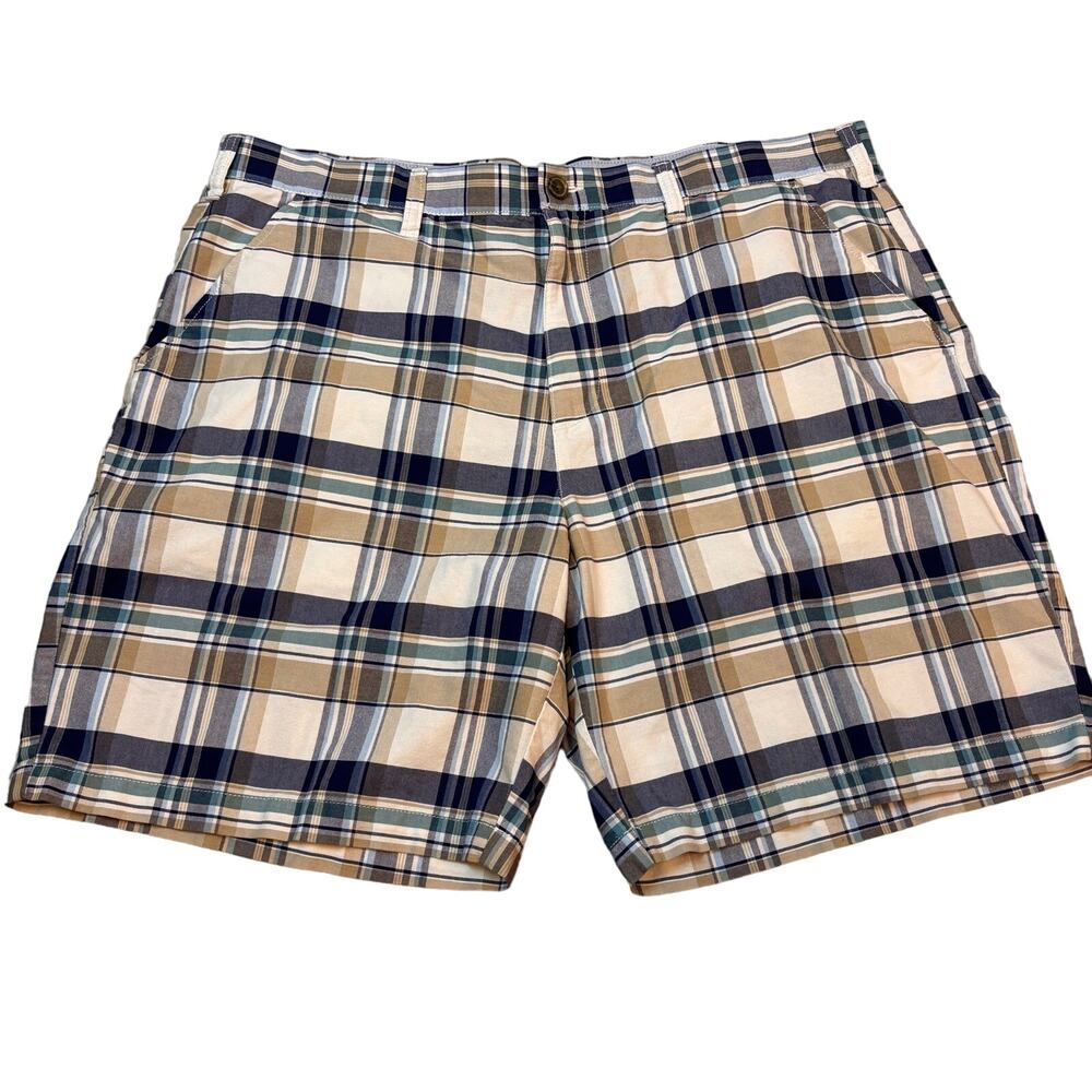 Croft & Barrow Plaid Dress Shorts Men's Size 42